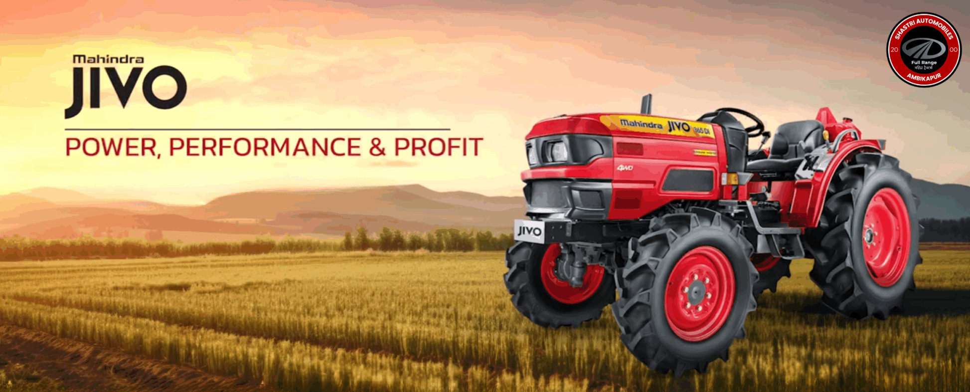 MAHINDRA JIVO at shastri automobiles ambikapur