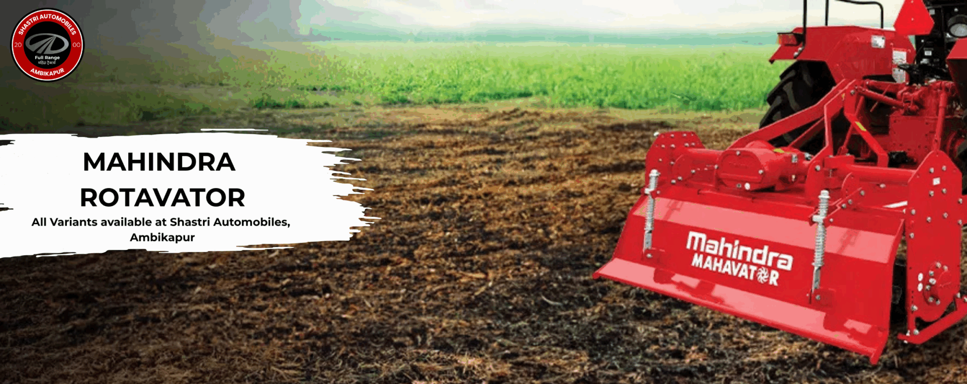 Mahindra ROTAVATOR available at Shastri automobiles, ambikapur