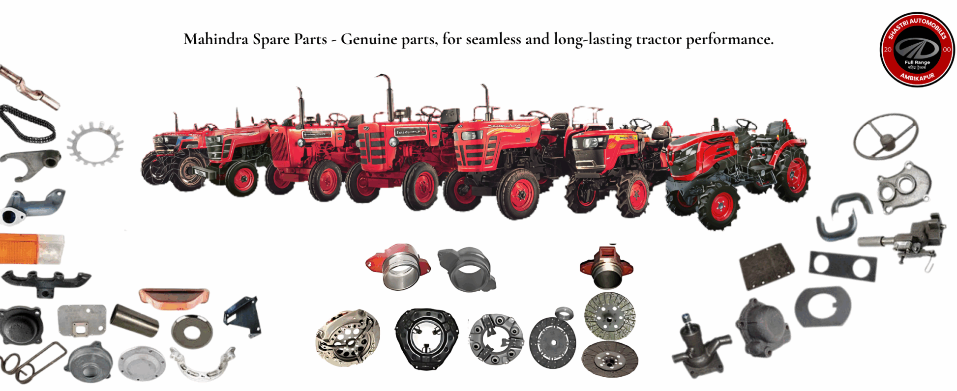 Mahindra Tractor Spare parts at Shastri Automobiles Ambikapur1